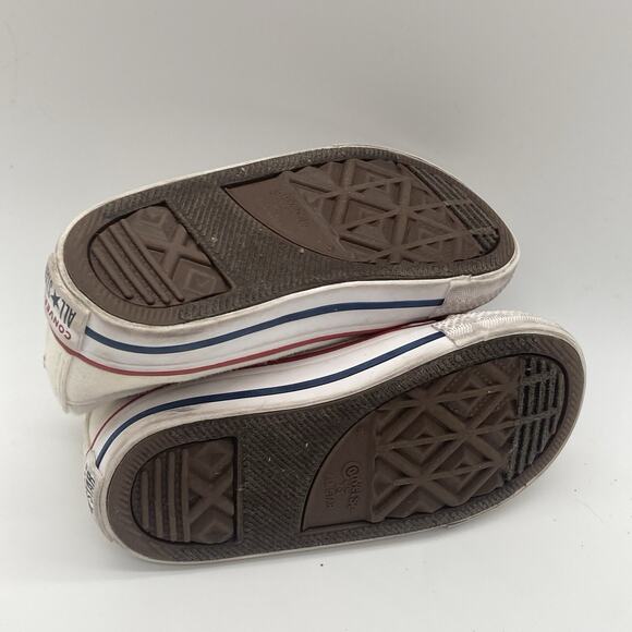 Kids Size 6 Converse Chuck 70 High Top Court Reimagined Sneakers Blue/White - Picture 7 of 8